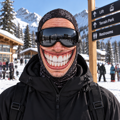 Smiley Ski Mask — Chompers design